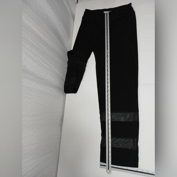 Josesph Ribkoff Pull On, Straight Leg , Double Sheer Hem Pants - Picture 5 of 6